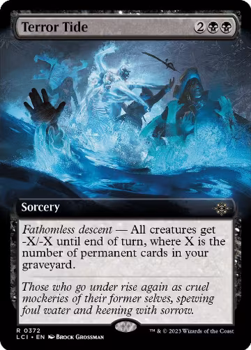 Terror Tide (Extended Art) (372), The Lost Caverns of Ixalan — Magic card price