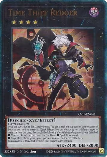 Time Thief Redoer (PUR) (RA01-EN041), 25th Anniversary Rarity Collection — Yu-Gi-Oh! card price