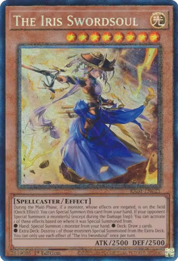 The Iris Swordsoul (PCR) (RA01-EN023), 25th Anniversary Rarity Collection — Yu-Gi-Oh! card price