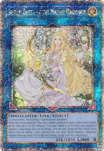 Selene, Queen of the Master Magicians (Quarter Century Secret Rare) (RA01-EN047), 25th Anniversary Rarity Collection — Yu-Gi-Oh! card price