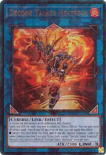 Decode Talker Heatsoul (PUR) (RA01-EN048), 25th Anniversary Rarity Collection — Yu-Gi-Oh! card price