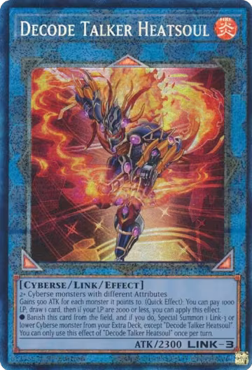 Decode Talker Heatsoul (PCR) (RA01-EN048), 25th Anniversary Rarity Collection — Yu-Gi-Oh! card price