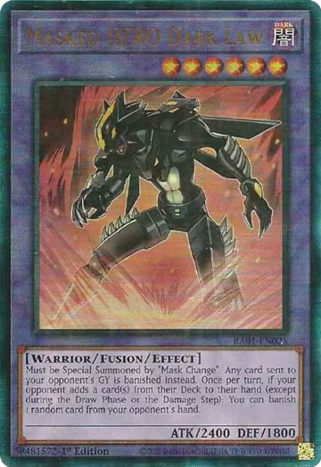 Masked HERO Dark Law (PUR) (RA01-EN025), 25th Anniversary Rarity Collection — Yu-Gi-Oh! card price