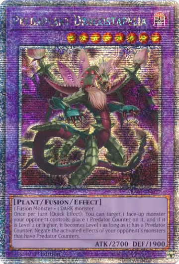 Predaplant Dragostapelia (Quarter Century Secret Rare) (RA01-EN027), 25th Anniversary Rarity Collection — Yu-Gi-Oh! card price