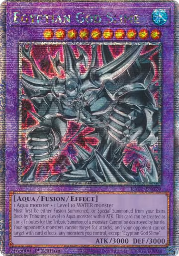 Egyptian God Slime (Quarter Century Secret Rare) (RA01-EN029), 25th Anniversary Rarity Collection — Yu-Gi-Oh! card price