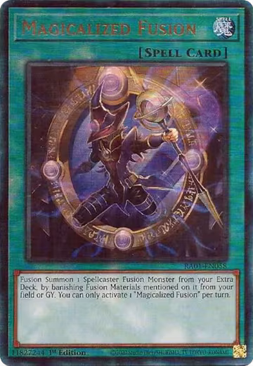 Magicalized Fusion (PUR) (RA01-EN058), 25th Anniversary Rarity Collection — Yu-Gi-Oh! card price