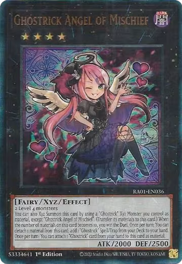 Ghostrick Angel of Mischief (PUR) (RA01-EN036), 25th Anniversary Rarity Collection — Yu-Gi-Oh! card price