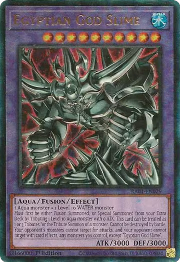 Egyptian God Slime (PUR) (RA01-EN029), 25th Anniversary Rarity Collection — Yu-Gi-Oh! card price