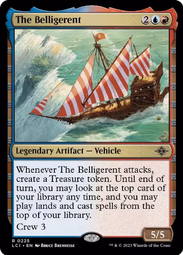 The Belligerent (225), The Lost Caverns of Ixalan — Magic card price
