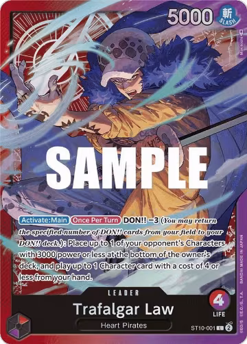 Trafalgar Law (001) (ST10-001) — card price