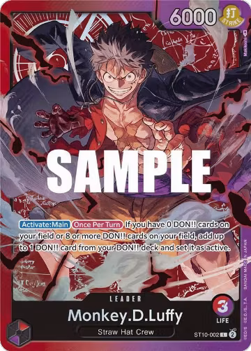 Monkey.D.Luffy (002) (ST10-002) — card price