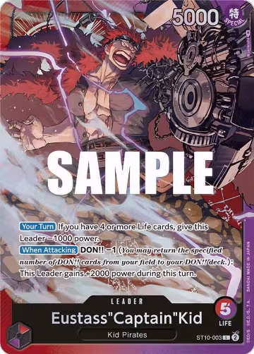 Eustass"Captain"Kid (003) (ST10-003) — card price