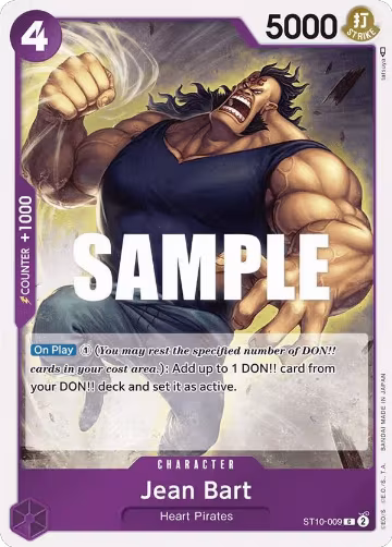 Jean Bart (ST10-009), ST-10: Ultra Deck The Three Captains — One Piece card price