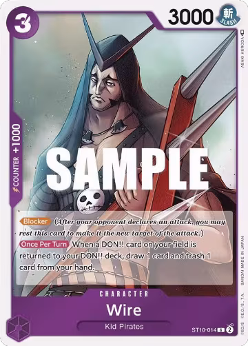 Wire (ST10-014), ST-10: Ultra Deck The Three Captains — One Piece card price