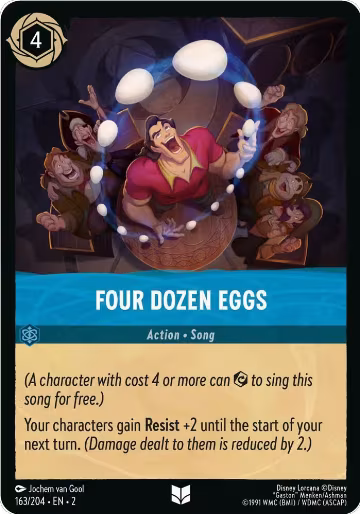 Four Dozen Eggs (163/204), Rise of the Floodborn — Lorcana card price