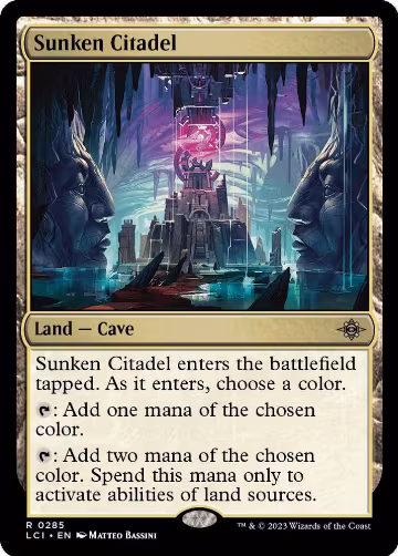 Sunken Citadel (285), The Lost Caverns of Ixalan — Magic card price