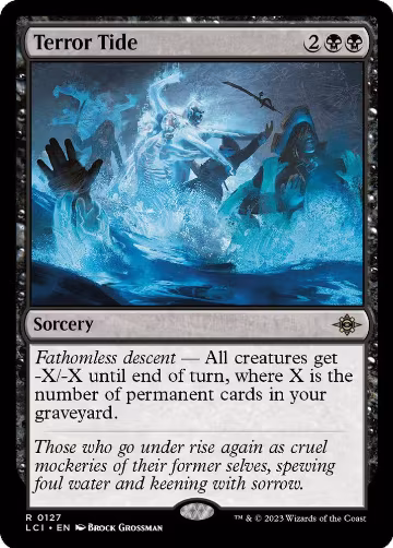 Terror Tide (127), The Lost Caverns of Ixalan — Magic card price