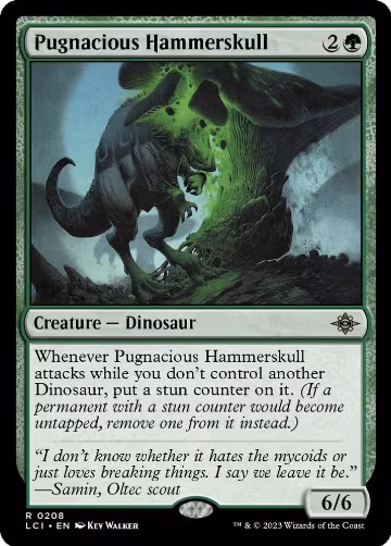 Pugnacious Hammerskull (208), The Lost Caverns of Ixalan — Magic card price