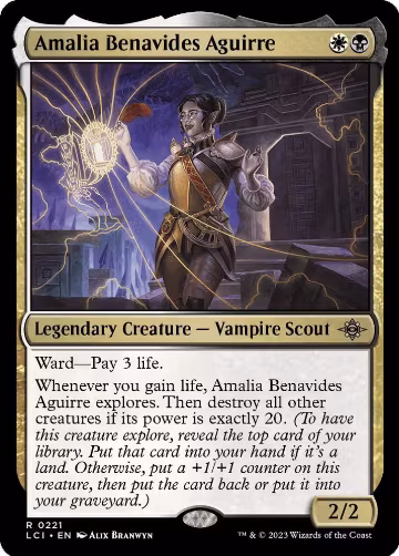 Amalia Benavides Aguirre (221), The Lost Caverns of Ixalan — Magic card price