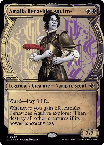 Amalia Benavides Aguirre (Showcase) (299), The Lost Caverns of Ixalan — Magic card price