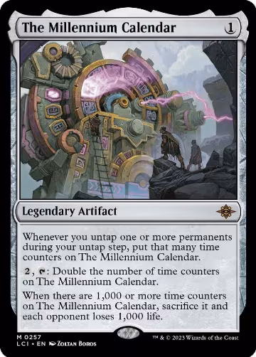 The Millennium Calendar (257), The Lost Caverns of Ixalan — Magic card price