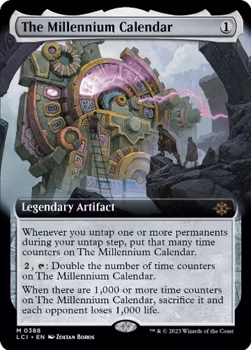 The Millennium Calendar (Extended Art) (388), The Lost Caverns of Ixalan — Magic card price