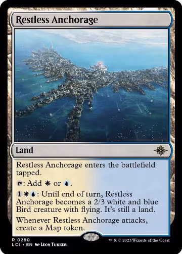 Restless Anchorage (280), The Lost Caverns of Ixalan — Magic card price