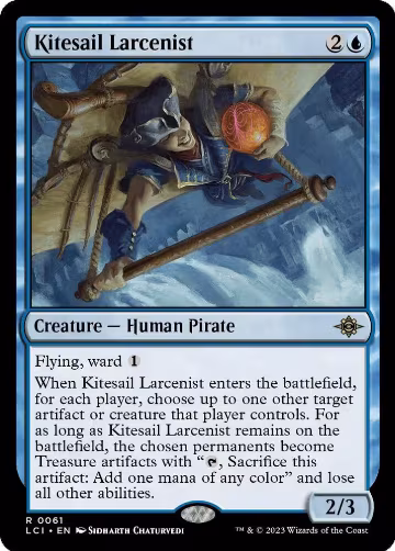 Kitesail Larcenist (61), The Lost Caverns of Ixalan — Magic card price