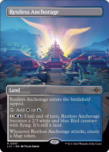 Restless Anchorage (Borderless) (347), The Lost Caverns of Ixalan — Magic card price