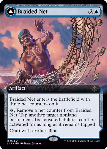 Braided Net (Extended Art) (360), The Lost Caverns of Ixalan — Magic card price