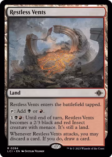 Restless Vents (284), The Lost Caverns of Ixalan — Magic card price