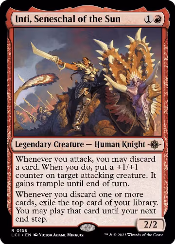 Inti, Seneschal of the Sun (156), The Lost Caverns of Ixalan — Magic card price