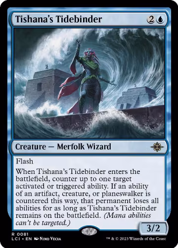 Tishana's Tidebinder (81), The Lost Caverns of Ixalan — Magic card price