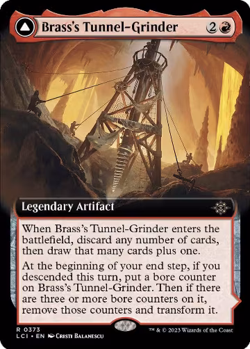 Brass's Tunnel-Grinder (Extended Art) (373), The Lost Caverns of Ixalan — Magic card price