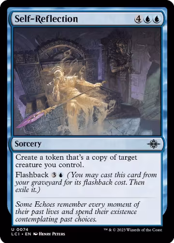 Self-Reflection (74), The Lost Caverns of Ixalan — Magic card price
