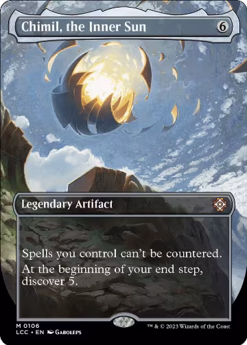 Chimil, the Inner Sun (Borderless) (106), Commander: The Lost Caverns of Ixalan — Magic card price