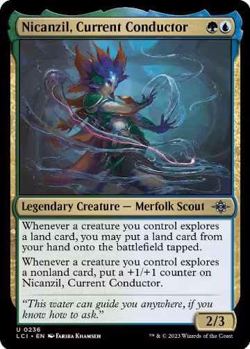 Nicanzil, Current Conductor (236), The Lost Caverns of Ixalan — Magic card price