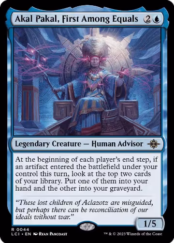 Akal Pakal, First Among Equals (44), The Lost Caverns of Ixalan — Magic card price