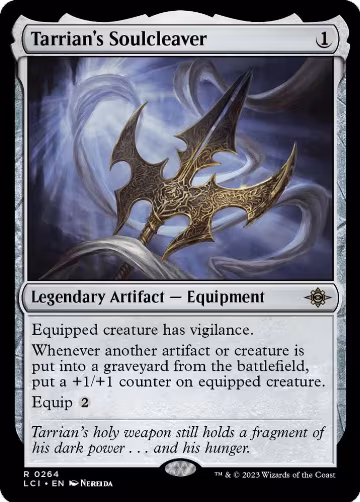 Tarrian's Soulcleaver (264), The Lost Caverns of Ixalan — Magic card price