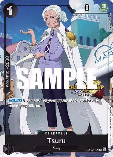 Tsuru (CS 2023 Event Pack) (OP02-106), One Piece Promotion Cards — One Piece card price