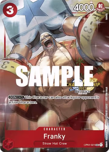 Franky (CS 2023 Celebration Pack) (OP01-021), One Piece Promotion Cards — One Piece card price