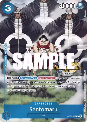 Sentomaru (CS 2023 Celebration Pack) (ST03-007), One Piece Promotion Cards — One Piece card price