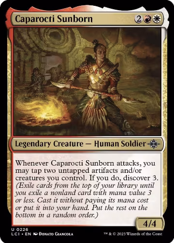 Caparocti Sunborn (226), The Lost Caverns of Ixalan — Magic card price