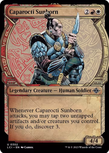 Caparocti Sunborn (Showcase) (302), The Lost Caverns of Ixalan — Magic card price