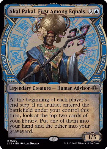 Akal Pakal, First Among Equals (Showcase) (292), The Lost Caverns of Ixalan — Magic card price