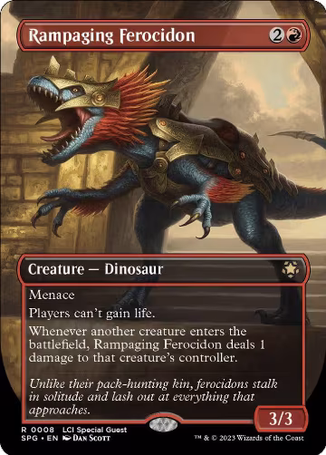 Rampaging Ferocidon (Borderless) (8), Special Guests — Magic card price