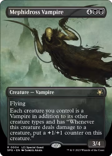 Mephidross Vampire (Borderless) (4), Special Guests — Magic card price