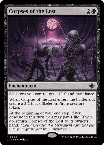 Corpses of the Lost (98), The Lost Caverns of Ixalan — Magic card price