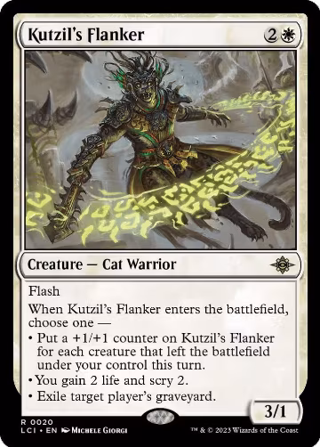 Kutzil's Flanker (20), The Lost Caverns of Ixalan — Magic card price