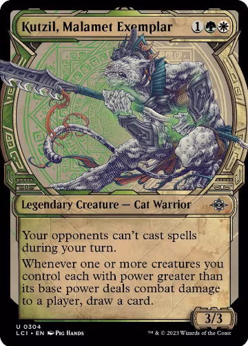 Kutzil, Malamet Exemplar (Showcase) (304), The Lost Caverns of Ixalan — Magic card price